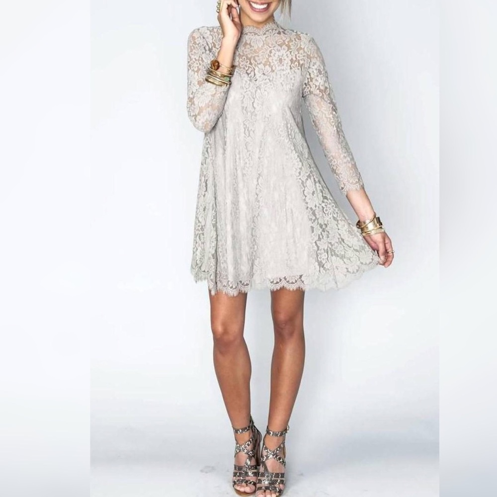 Show me your Mumu | LINDY LACE DRESS Small